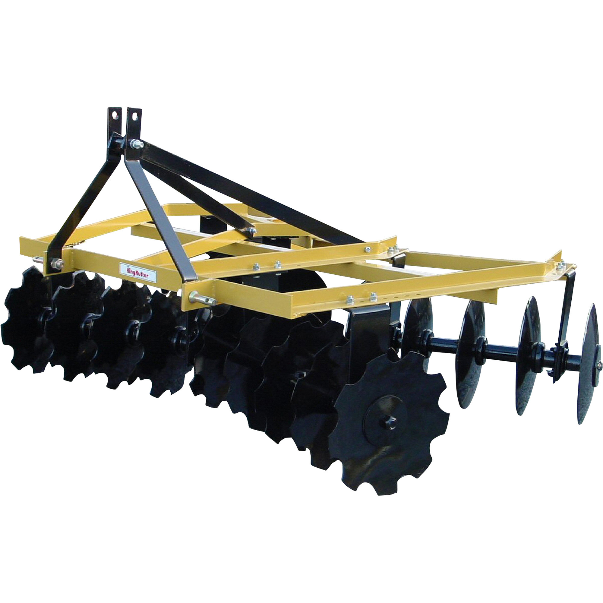 King Kutter Angle Frame Disc Harrow, 5 1/2-Ft., Combination, Model# 16-16-C